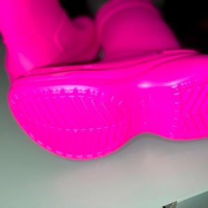 Balenciaga croc boots. Brand New never worn. With box. Beautiful pink.